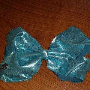 Blue jojo bow